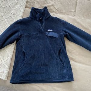 Navy Patagonia fleece